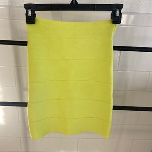 BCBG bandage skirt neon